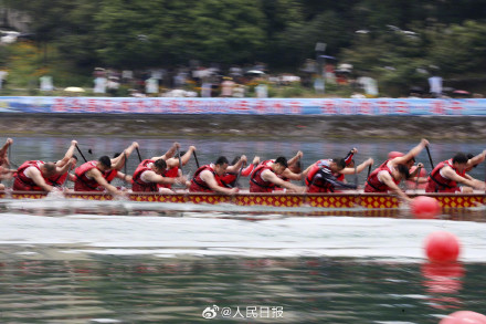 今日端午，看赛龙舟每一帧都好嗨