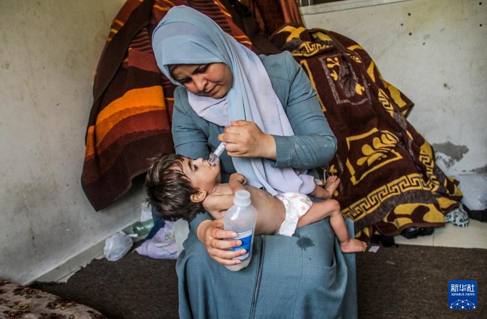 联合国儿童基金会6日说,加沙地带约九成儿童因缺乏食物而营养不足.