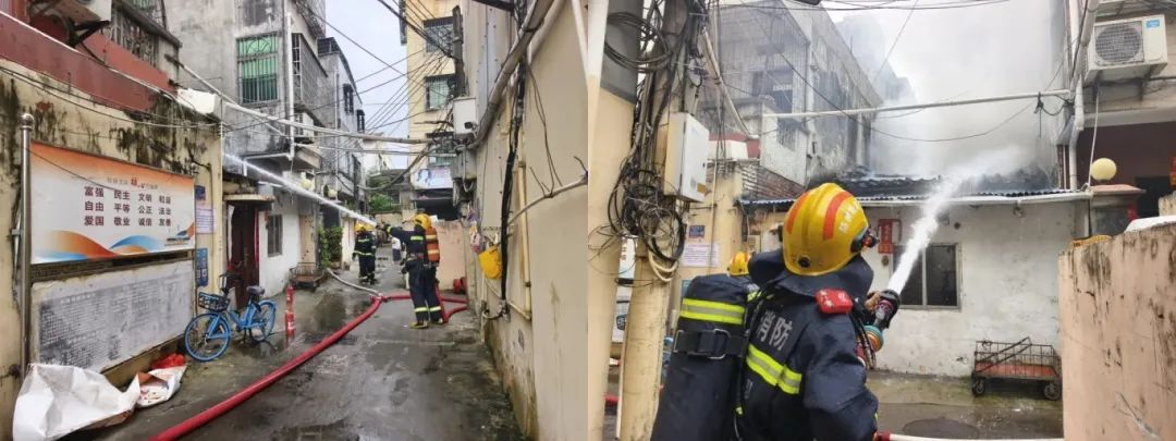 房顶烧穿!13辆电动车被烧成骨架! 房顶烧穿!13辆电动车被烧成骨架!