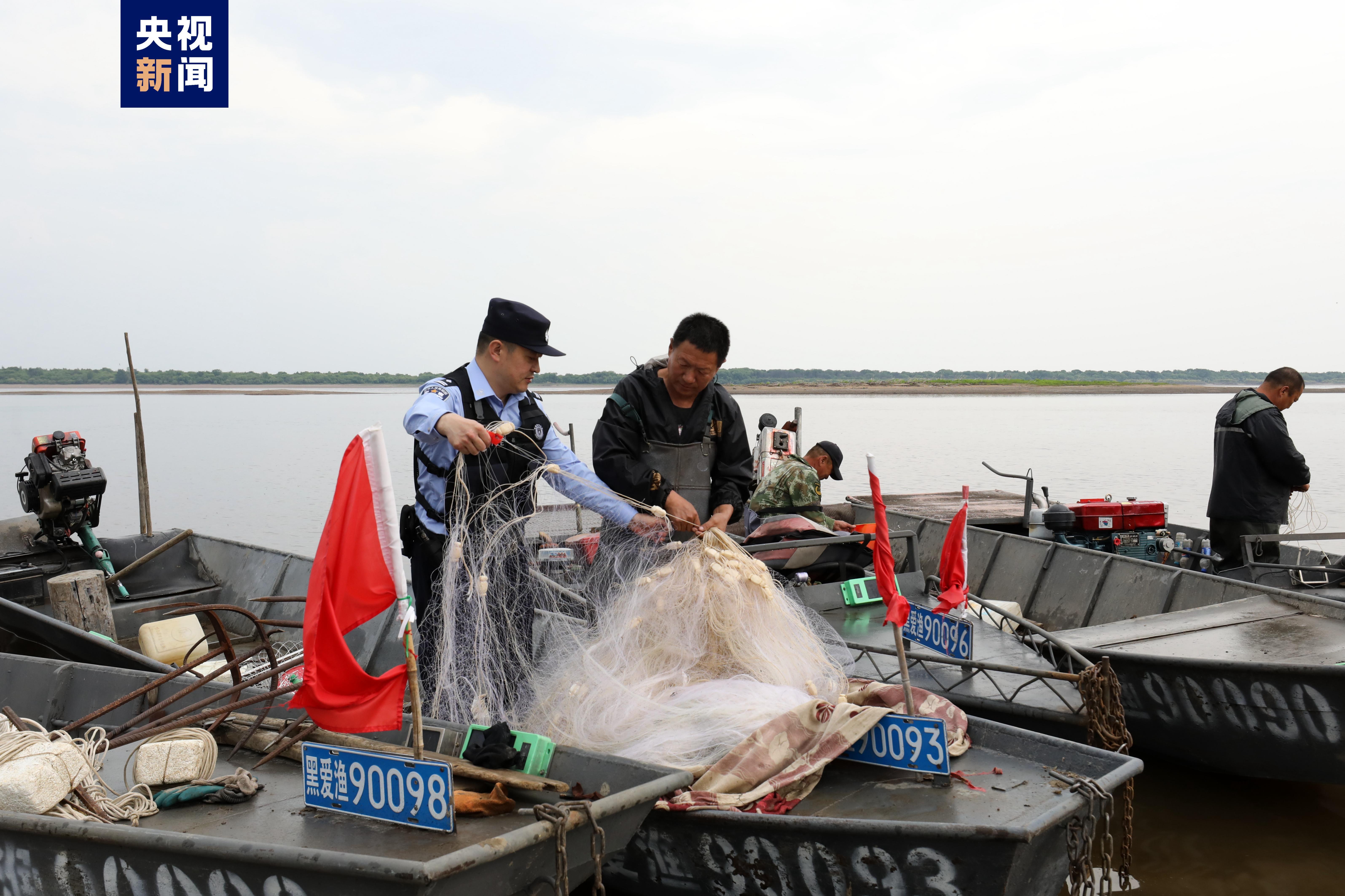 中俄界江黑龙江黑河段进入禁渔期 为期35天