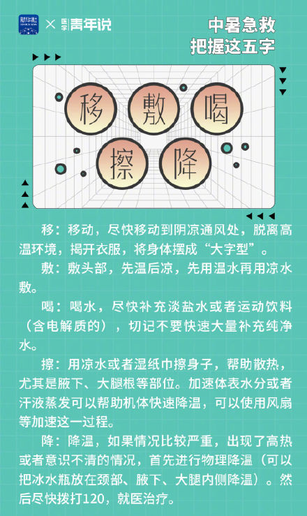 谨防“高温杀手”热射病