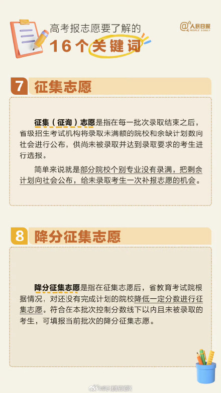 干货收藏!高考报志愿要了解的16个关键词 干货收藏!高考报志愿要了解的16个关键词