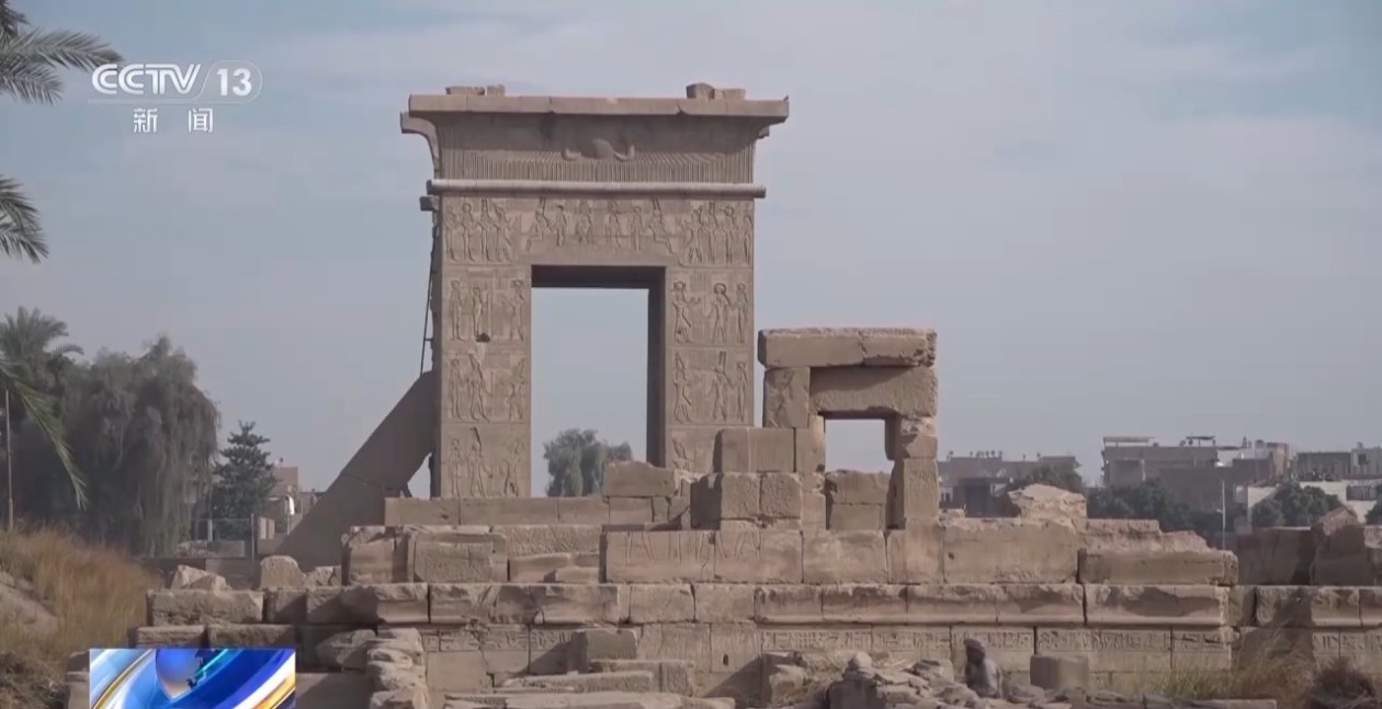 中埃联合考古队获多项新发现！一起走进埃及孟图神庙