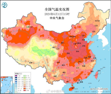 热到烫jio！多地地表温度超60℃