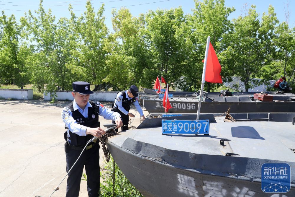 中俄界江黑龙江进入禁渔期