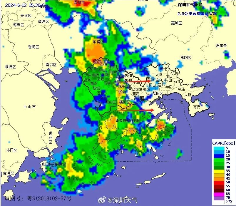 深圳市雷电预警信号扩展至全市！
