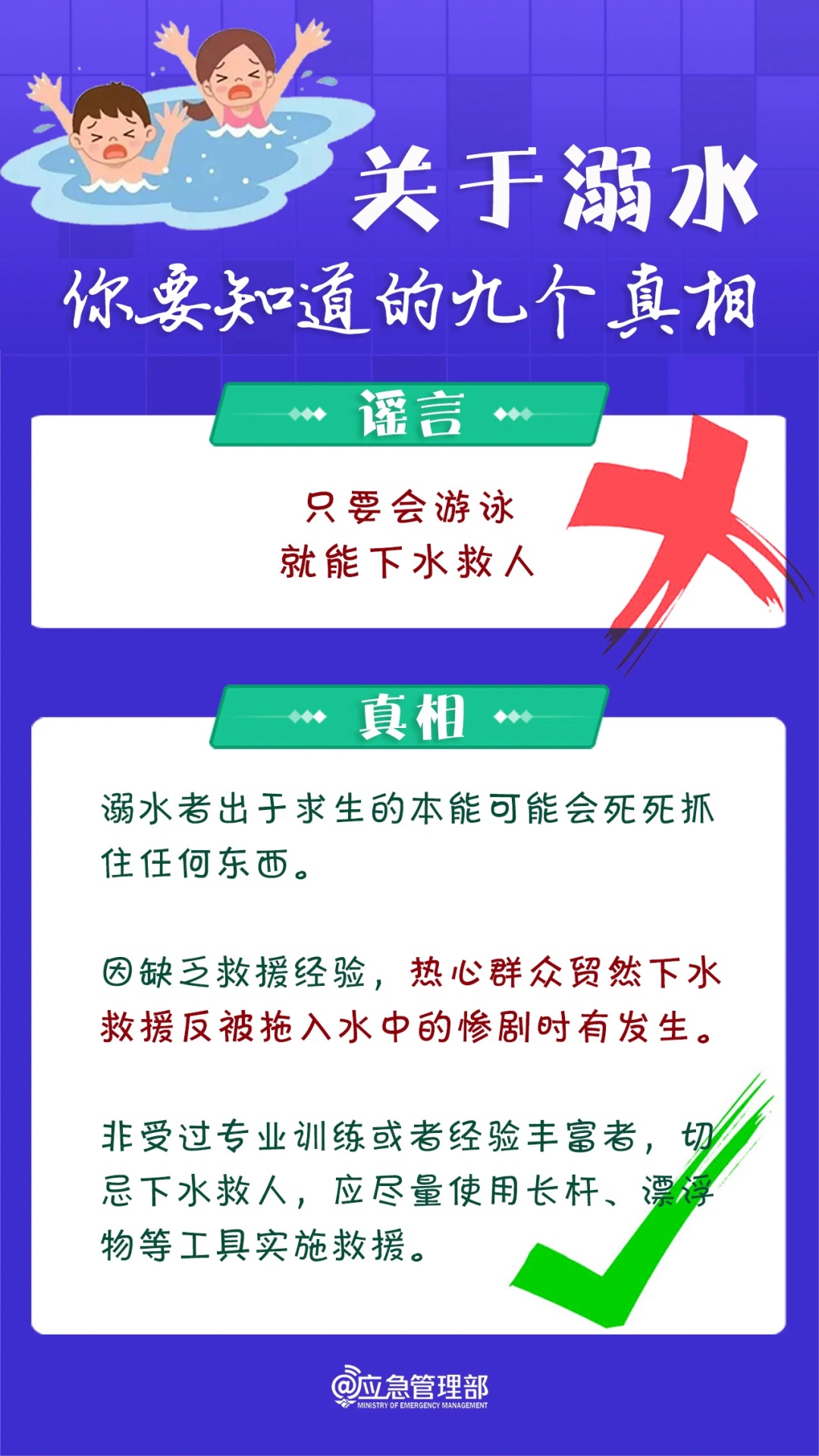 进入高发季！谨记这些防溺水“保命知识”