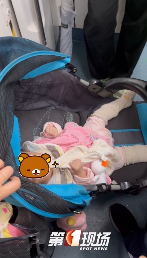 “我在深圳地铁上捡到一个宝宝！！！”