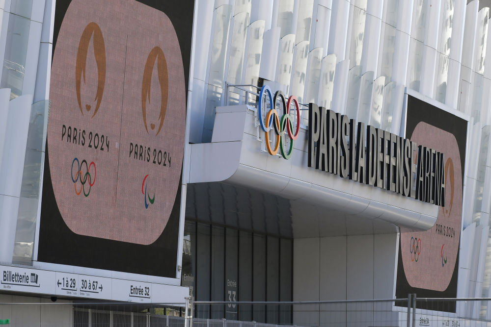 巴黎奥运会游泳比赛场馆加紧改建中