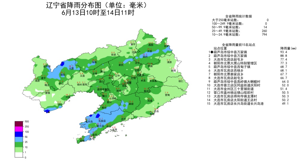 辽宁多地出现短时强降水 14日继续发布强对流黄色预警 辽宁多地出现短时强降水 14日继续发布强对流黄色预警