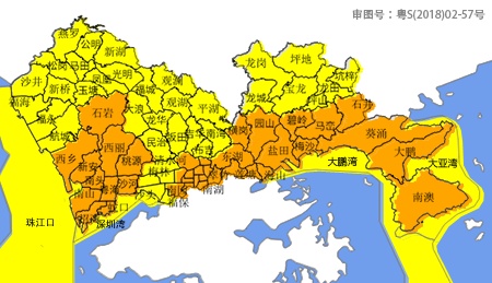 暴雨范围扩大 深圳扩展分区暴雨橙色预警 暴雨范围扩大 深圳扩展分区暴雨橙色预警