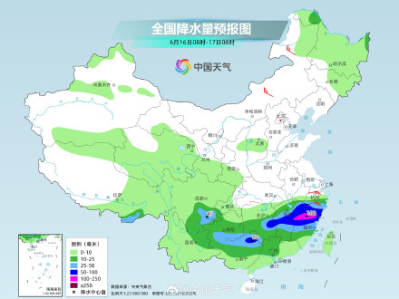 贵州到江南一带19日前雨势强劲 江西福建等地或现大暴雨 贵州到江南一带19日前雨势强劲 江西福建等地或现大暴雨