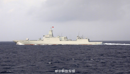 看现场！海军舰艇编队实战化训练