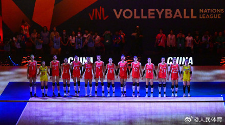 中国女排3比0德国女排
