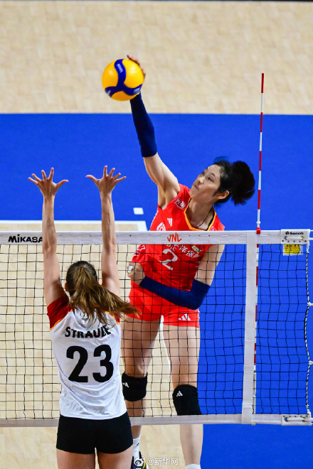 祝贺！世界女排联赛中国香港站：中国女排3比0胜德国女排