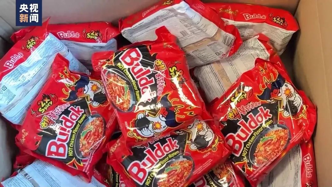 太辣了！丹麦下架三款韩国“火鸡面”
