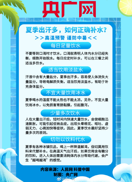 你知道吗？冰镇饮料会越喝越渴