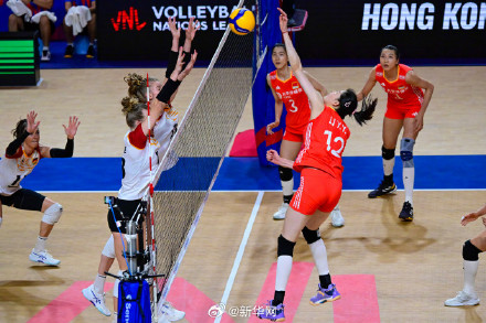 祝贺！世界女排联赛中国香港站：中国女排3比0胜德国女排