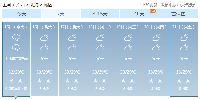多地发布暴雨预警！桂江出现1号洪水 16号前广西持续降雨