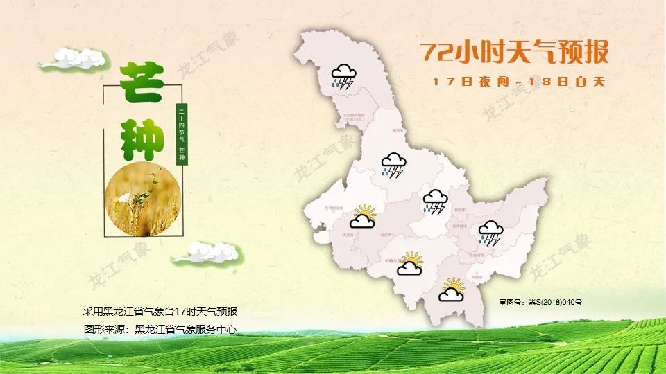 近期，黑龙江强降水、雷暴大风、冰雹等强对流天气居多……