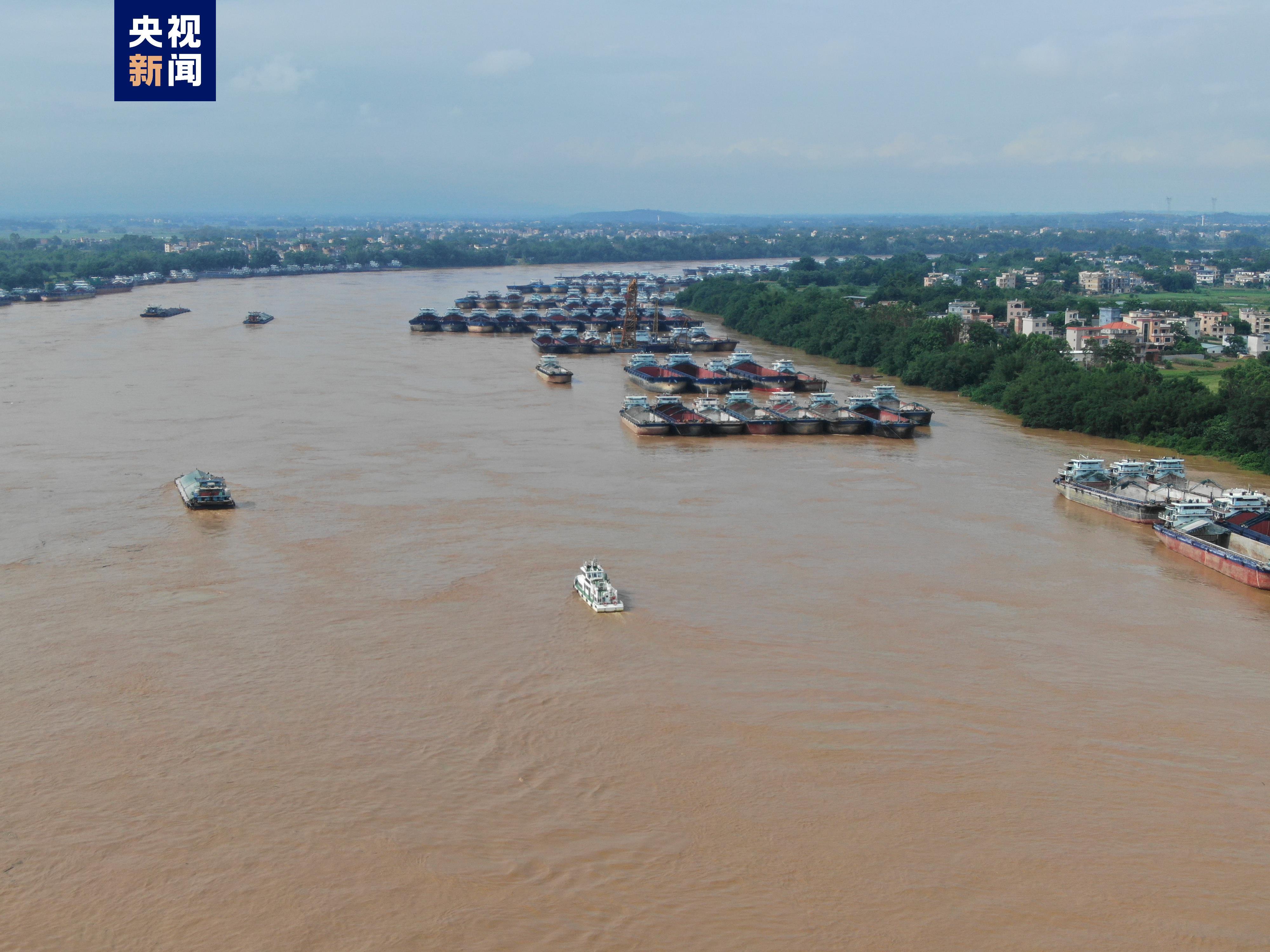 水位上涨 广西部分河段实施水上交通管制 水位上涨 广西部分河段实施水上交通管制