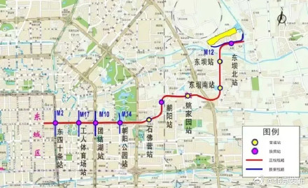 北京地铁3号线开始空载试运行 ！线路图公布