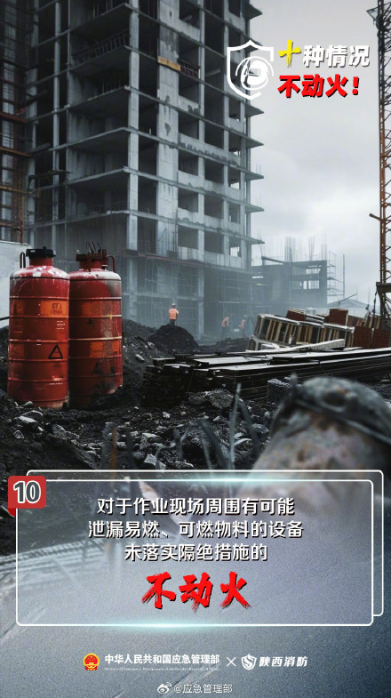 注意！这10种情况不能动火！