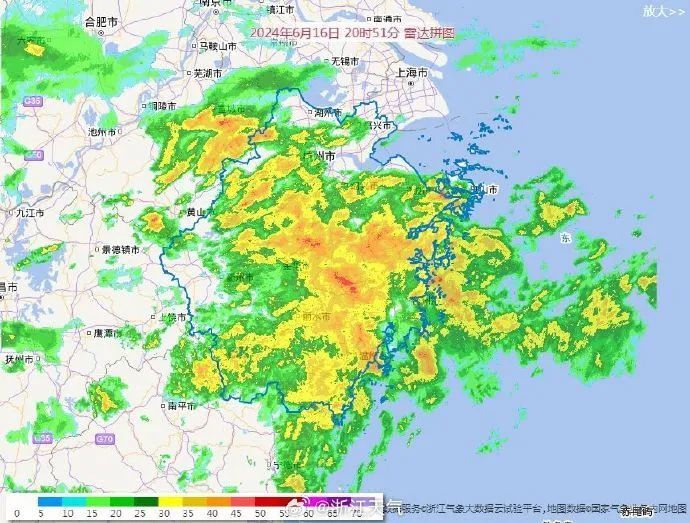 一地紧急通知：停课！28地山洪预警，浙江暴雨范围再扩大，红色预警持续