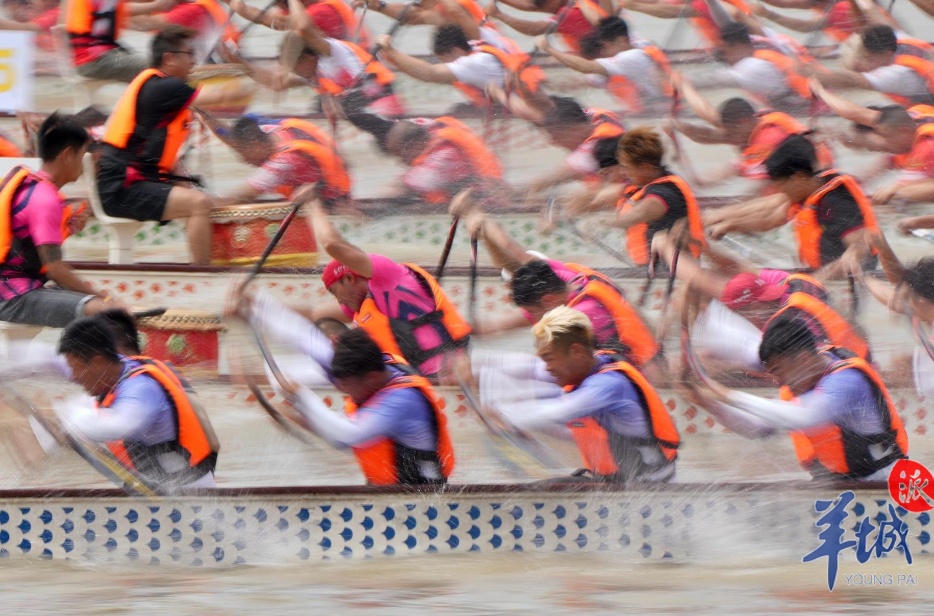 111条猛龙珠江争霸！广州国际龙舟邀请赛高燃画面来了