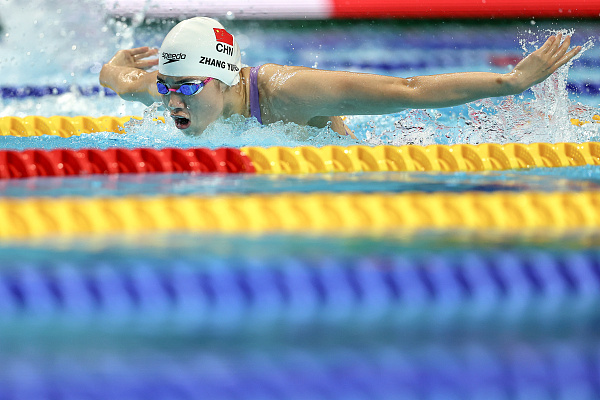 张雨霏奥运冲金难度加大,美国新星大幅提升100蝶世界纪录 张雨霏奥运冲金难度加大,美国新星大幅提升100蝶世界纪录