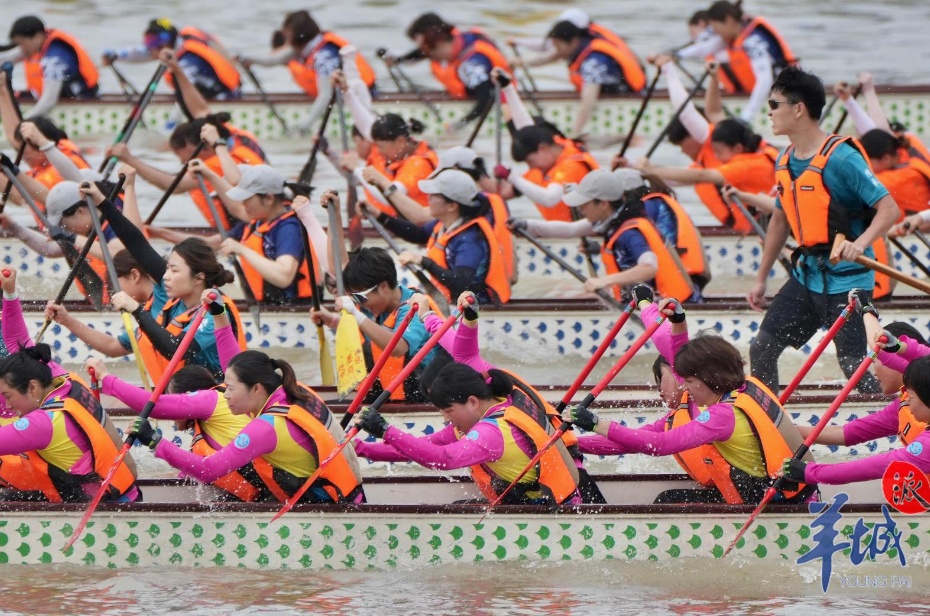 111条猛龙珠江争霸！广州国际龙舟邀请赛高燃画面来了