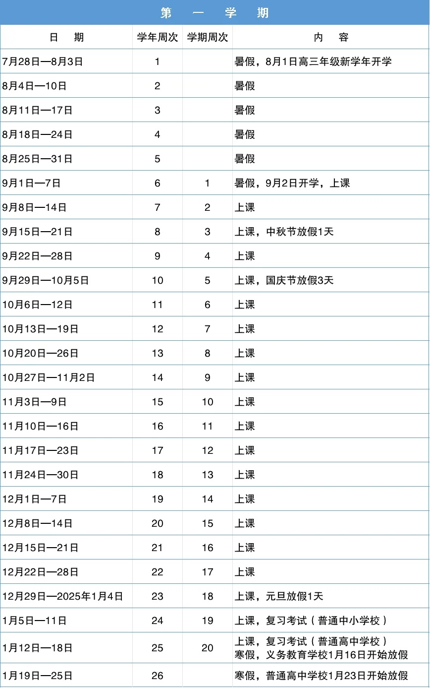 深圳中小学寒暑假时间定了！