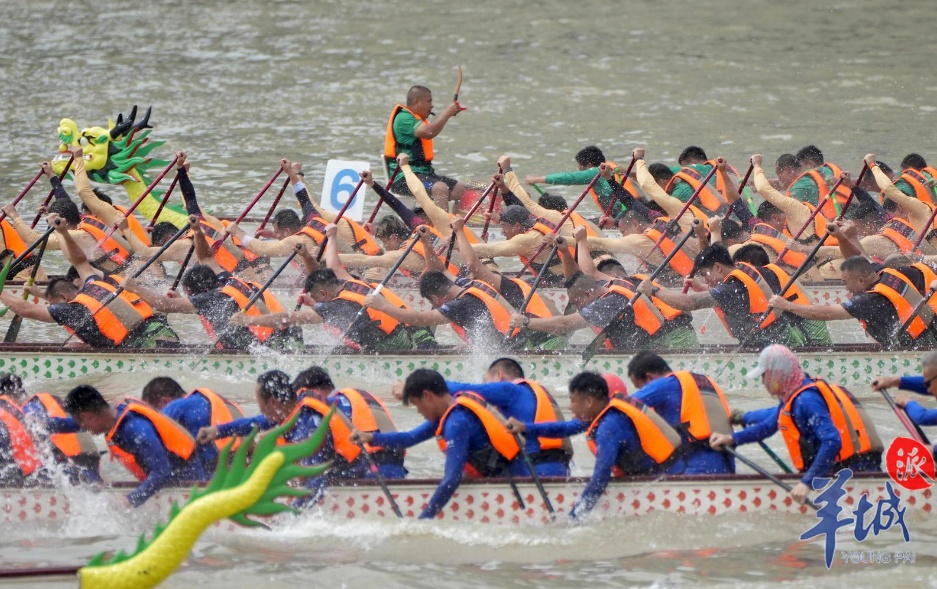 111条猛龙珠江争霸！广州国际龙舟邀请赛高燃画面来了