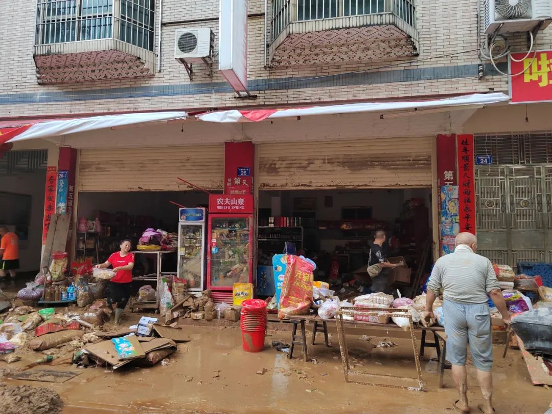 现场直击！梅州梅县松源有序开展防汛救灾和灾后恢复工作