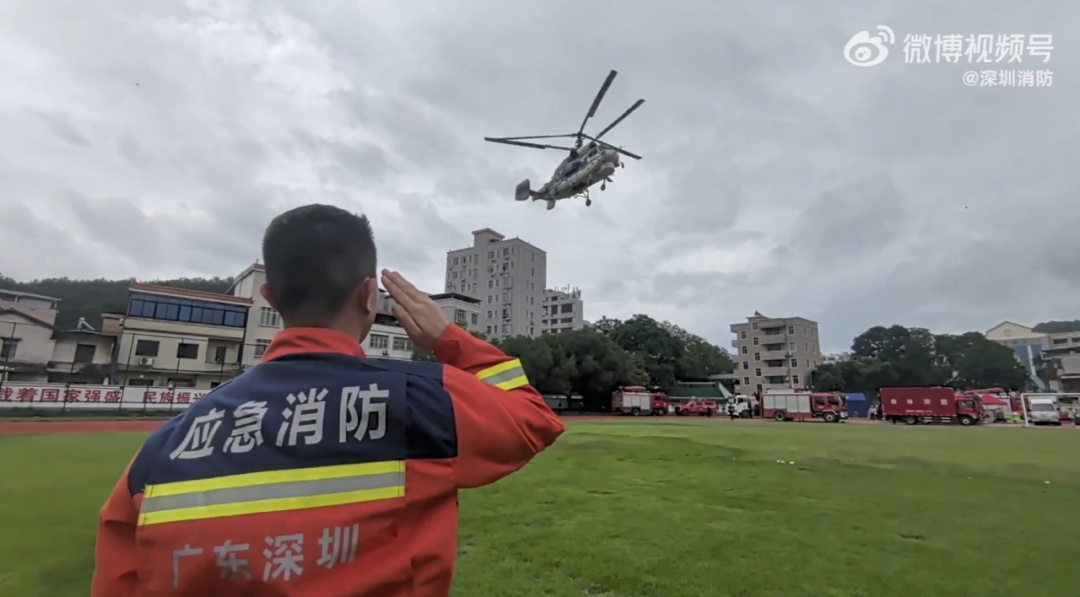 直击梅州水灾：深圳救援力量挺进“孤岛”