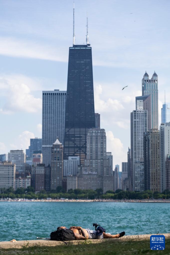 芝加哥迎来高温天气