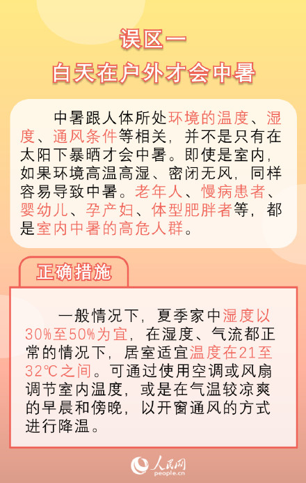 注意！这6个防暑降温误区要避开