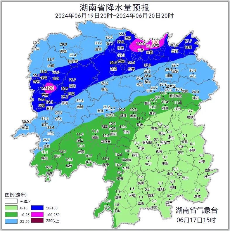暴雨、大暴雨、雷暴大风......湖南强降雨持续！本轮降雨究竟有多强？