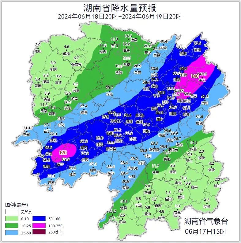 暴雨、大暴雨、雷暴大风......湖南强降雨持续！本轮降雨究竟有多强？
