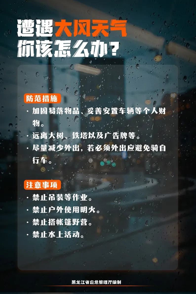 停课！停业！暴雨红色预警！强对流天气！涉及黑龙江这些地区