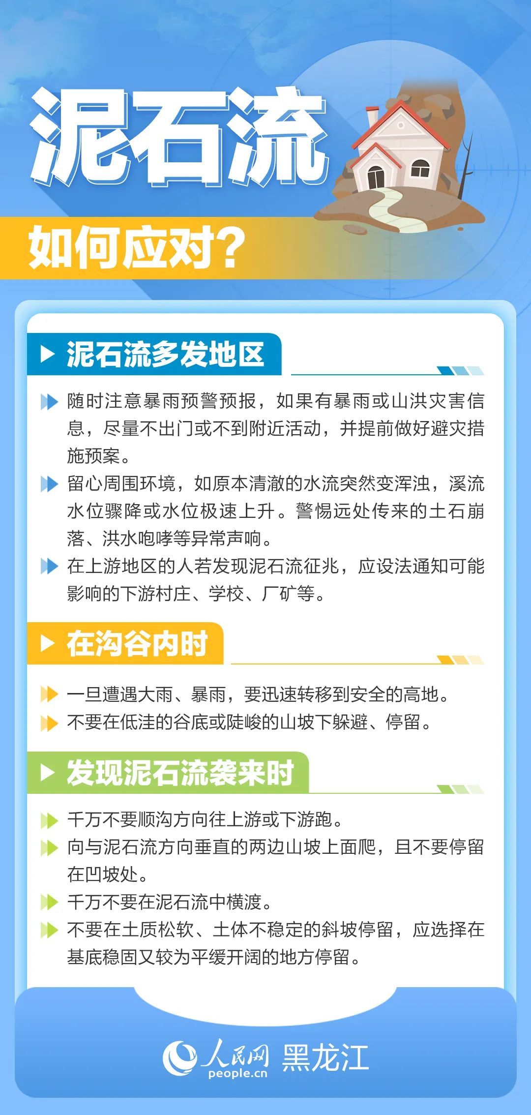 黑龙江省发布山洪灾害、地质灾害、中小河流洪水气象风险预警
