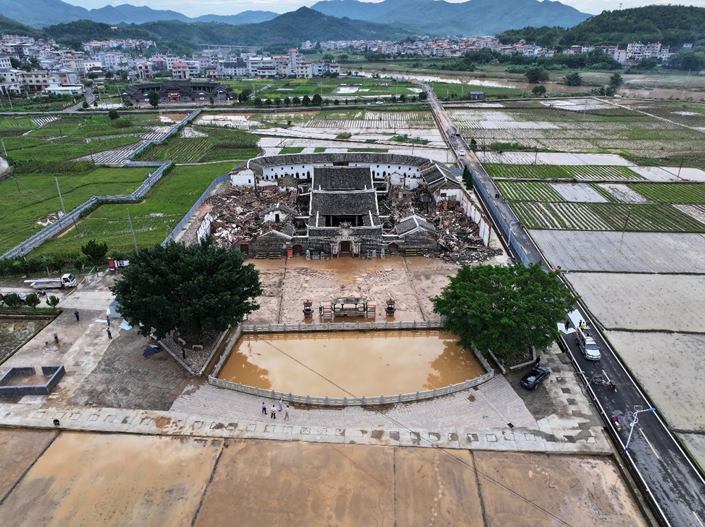 “客家第一祠”大面积坍塌，最新：已启动修复