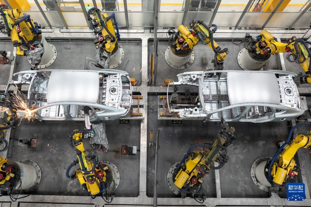 探访中部地区新能源汽车生产线