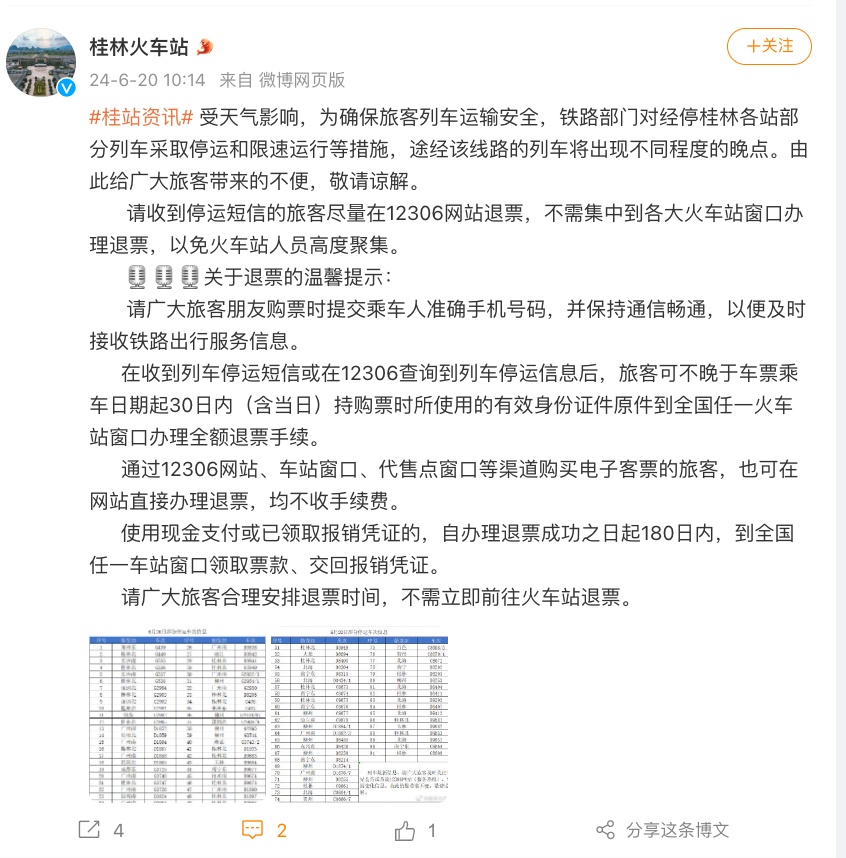 1958年来最大洪水,桂林被倒灌!部分地区水位已没过成年人胸口,火车站被淹“停摆”? 1958年来最大洪水,桂林被倒灌!部分地区水位已没过成年人胸口,火车站被淹“停摆”?