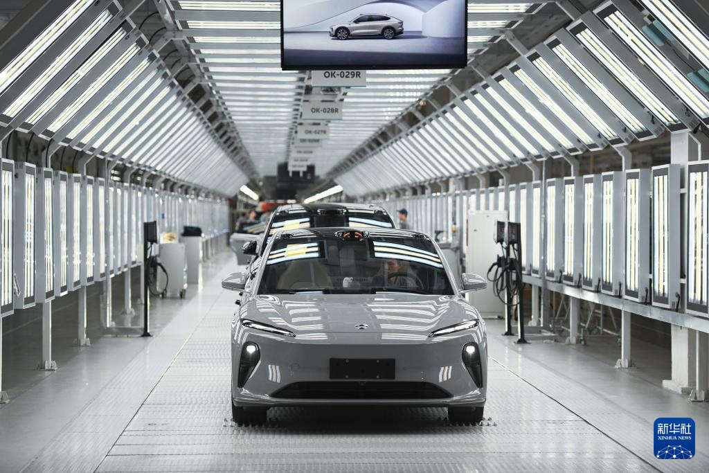 探访中部地区新能源汽车生产线