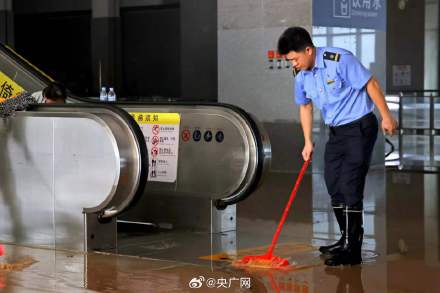 桂林火车站积水已消退 桂林火车站积水已消退