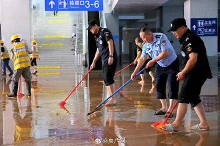 桂林火车站积水已消退 桂林火车站积水已消退