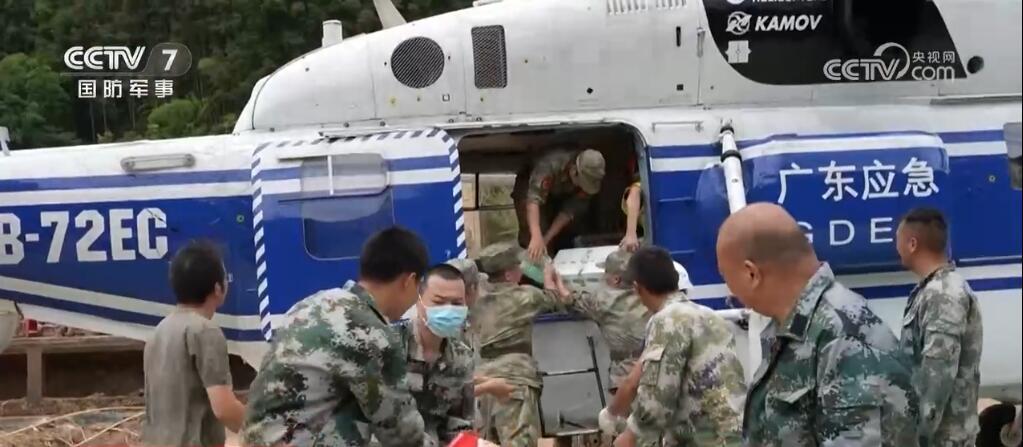 人民子弟兵坚守一线全力抢险 &nbsp;保证人民群众生命财产安全