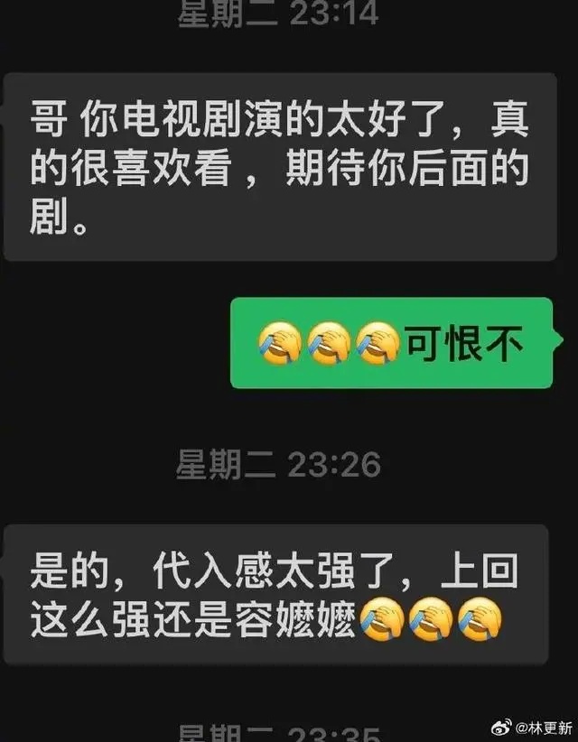 林更新：此刻已经彻底破防