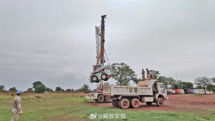 中国蓝盔完成南苏丹阿维尔任务区多项工程作业 中国蓝盔完成南苏丹阿维尔任务区多项工程作业